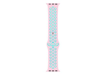 RhinoTech sportovní řemínek pro Apple Watch 42 / 44mm Růžovo-zelená RhinoTech sportovní řemínek pro Apple Watch 42 / 44mm Růžovo-zelená