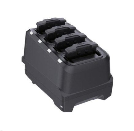Zebra battery charging station, 4 slots Zebra battery charging station, 4 slots