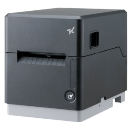 Star mC-Label3, CloudPRNT, labels, Receipt roll, 8 dots/mm (203 dpi), cutter, linerless, USB, USB-C, BT, Ethernet, grey