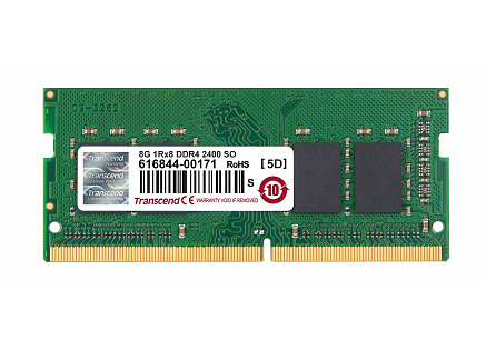 TRANSCEND SODIMM DDR4 8GB 2400MHz 1Rx8 CL17