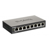 D-Link DGS-1100-08V2 8-port Gigabit Smart Managed switch, fanless