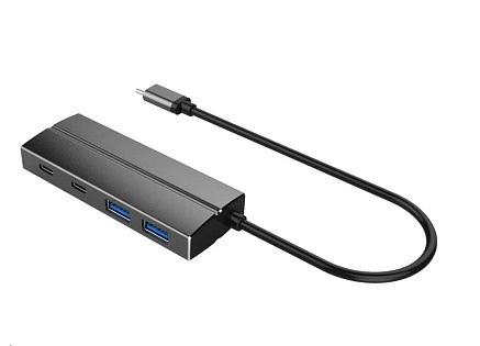 PREMIUMCORD 10G SuperSpeed USB Hub Type C to 2 X USB 3.1 A + 2 X USB 3.1 C Aluminum PREMIUMCORD 10G SuperSpeed USB Hub Type C to 2 X USB 3.1 A + 2 X USB 3.1 C Aluminum