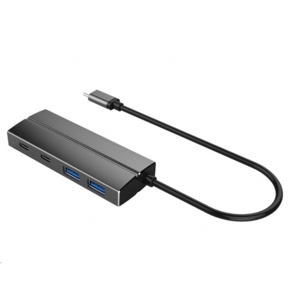 PREMIUMCORD 10G SuperSpeed USB Hub Type C to 2 X USB 3.1 A + 2 X USB 3.1 C Aluminum