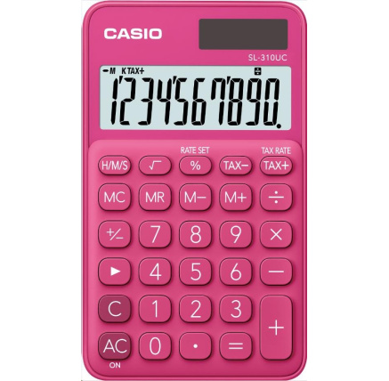 CASIO kalkulačka SL 310UC RD, Kapesní kalkulátor