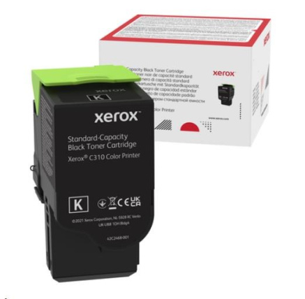 Xerox black Standard-Capacity toner pro C31x (3000 stran) Xerox black Standard-Capacity toner pro C31x (3000 stran)