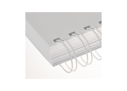 Kovové hřbety RENZ (2/1") 25,4 bílé Kovové hřbety RENZ (2/1") 25,4 bílé