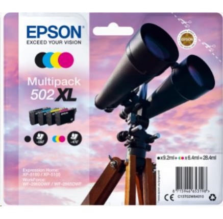 EPSON ink Multipack "Dalekohled" 4-colours 502XL Ink
