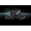 ACER bezdrátová myš Easy Fit Mouse,ergonomická,4000dpi,6 tlačítek,RGB,10m dosah,USB-C,BT,Black