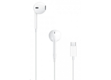 Viking stereo sluchátka s mikrofonem V15, konektor USB-C, bílá