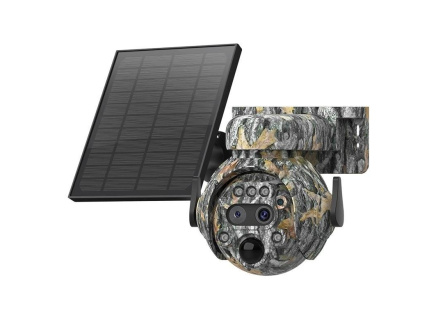 Viking solární outdoorová HD kamera HDs04 4G, šedá