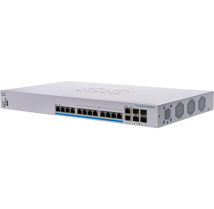 Cisco switch CBS350-12NP-4X-EU (12x5GbE,2xSFP+,2x10GbE/SFP+ combo,12xPoE+,8xPoE++,375W) - REFRESH