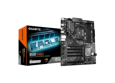 GIGABYTE MB Sc AM4 B550 EAGLE, AMD B550, 4xDDR4, 1xHDMI