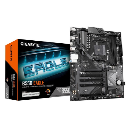GIGABYTE MB Sc AM4 B550 EAGLE, AMD B550, 4xDDR4, 1xHDMI
