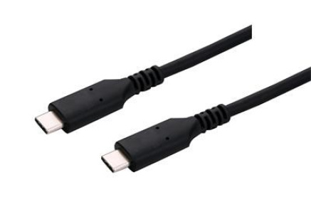 C-TECH kabel USB 4.0, Type-C (CM/CM), PD 100W, 40Gbps, 1m, černý C-TECH kabel USB 4.0, Type-C (CM/CM), PD 100W, 40Gbps, 1m, černý