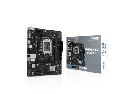 ASUS MB Sc LGA1700 PRIME H610M-R SI, Intel H610, 2xDDR5, 1xHDMI, 1xDP, 1xVGA, mATX