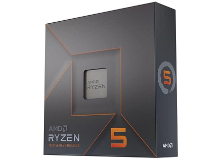 CPU AMD RYZEN 5 7600X WOF, 6-core, 4.7GHz, 32MB cache, 105W, socket AM5, BOX, bez chladiče