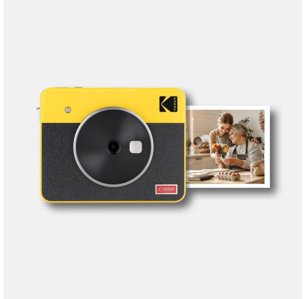 KODAK instantní fotoaparát Mini Shot 3 Retro C300R žlutá