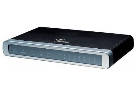 Grandstream Analog Gateways GXW4108 [8xFXO pro připojení linky PSTN, LAN, WAN - bridge only]