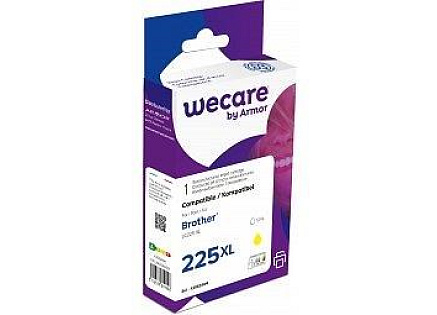 WECARE ARMOR cartridge pro Brother DCP-J4120D yellow, 12ml, kom. s LC225Y