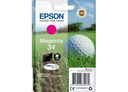 EPSON ink bar Singlepack "Golf" Magenta 34 DURABrite Ultra Ink 4,2 ml