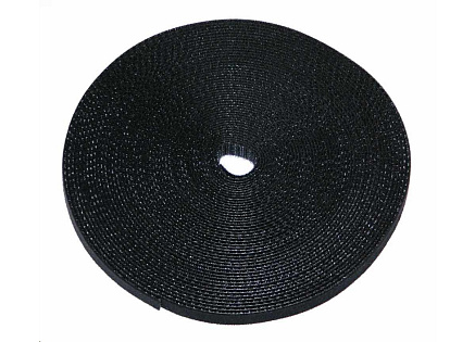 Stahovací pásek (oboustranný suchý zip) na kabeláž, šířka 10mm, délka 20m Stahovací pásek (oboustranný suchý zip) na kabeláž, šířka 10mm, délka 20m