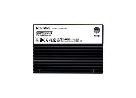 Kingston 15,36TB SSD Data Centre DC3000M (Mixed Use) Enterprise U.2 PCIe 5.0 NVMe Enterprise SSD