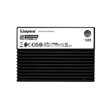 Kingston 15,36TB SSD Data Centre DC3000M (Mixed Use) Enterprise U.2 PCIe 5.0 NVMe Enterprise SSD Kingston 15,36TB SSD Data Centre DC3000M (Mixed Use) Enterprise U.2 PCIe 5.0 NVMe Enterprise SSD