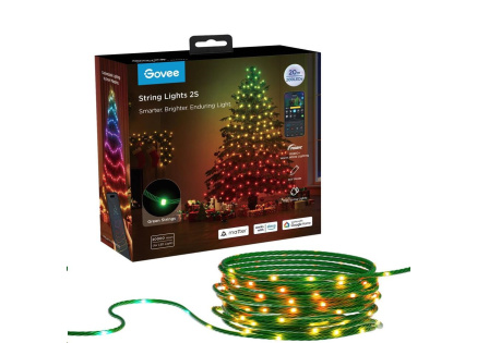 Govee RGBW osvětlení pro vánoční stromek 20m Matter