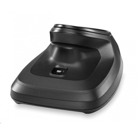 Zebra charging/transmitter cradle, presentation, black Zebra charging/transmitter cradle, presentation, black