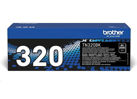 BROTHER Toner TN-320BK černá pro HL-4150CDN/HL4570CDW
