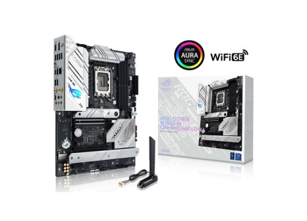 ASUS MB Sc LGA1700 ROG STRIX B760-A GAMING WIFI D4, Intel B760, 4xDDR4, 1xDP, 1xHDMI, WI-FI