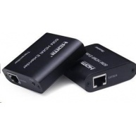 PREMIUMCORD HDMI extender na 60m FULL HD 1080p přes jeden kabel Cat5e/6/6a/7, EDID nastavení