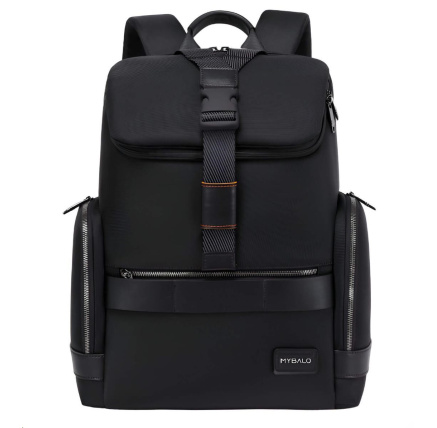 MYBALO Bangi prostorný batoh na notebook, černá MYBALO Bangi prostorný batoh na notebook, černá