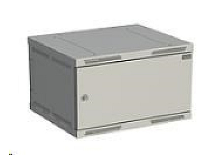 Solarix rozvaděč nástěnný SENSA 6U 500mm, dveře plech, RAL 7035 SENSA-6U-65-21-G Solarix rozvaděč nástěnný SENSA 6U 500mm, dveře plech, RAL 7035 SENSA-6U-65-21-G