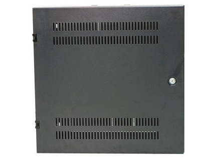 XtendLan 19" nástěnný vertikální rozvaděč 2U+4U 540x150, perforované dveře, černý XtendLan 19" nástěnný vertikální rozvaděč 2U+4U 540x150, perforované dveře, černý