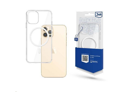 3mk ochranný kryt Magcase pro Apple iPhone 14 Pro, čirý