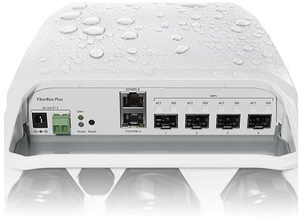 MikroTik Cloud Router Switch CRS305-1G-4S+OUT, FiberBox Plus
