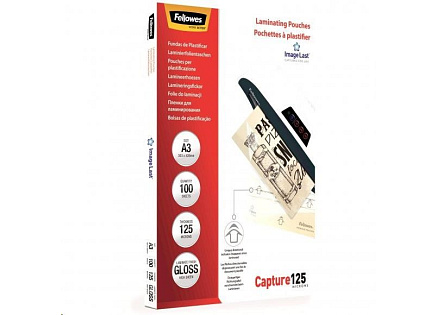 Laminovací fólie Fellowes A3 125 mic ImageLast, balení 100 ks