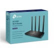 TP-Link Archer C6U OneMesh/EasyMesh WiFi5 router (AC1200, 2,4GHz/5GHz, 4xGbELAN, 1xGbEWAN, 1xUSB2.0)