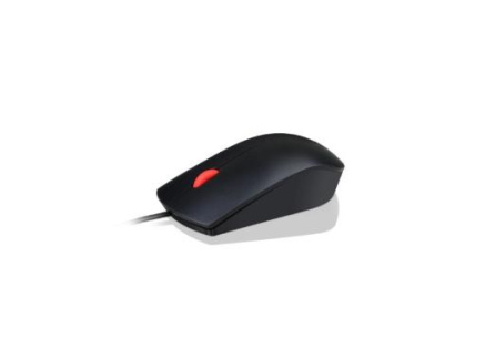 LENOVO myš drátová Essential USB Mouse - 1600dpi, Optical, USB, 3 tlačítka, černá LENOVO myš drátová Essential USB Mouse - 1600dpi, Optical, USB, 3 tlačítka, černá