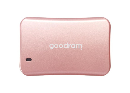 GOODRAM externí SSD HX200 2TB, USB-C 3.2 Gen2x2, (R:1600/W:1500MB/s), růžová