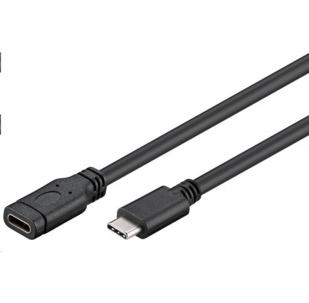 PREMIUMCORD USB- C prodlužovací kabel (USB 3.1 generation 1), C/M - C/F, 1m PREMIUMCORD USB- C prodlužovací kabel (USB 3.1 generation 1), C/M - C/F, 1m