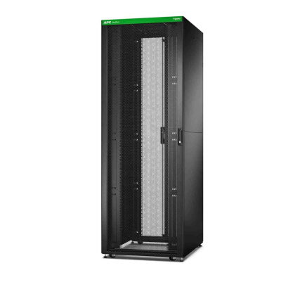 APC Easy Rack 800mm/48U/1000mm,with Roof, Side panel, castors, feet and 4 Brackets, No Bottom, black