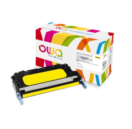 OWA Armor toner pro HP Color Laserjet 3800, CP3505, 6000 Stran, Q7582A, žlutá/yellow OWA Armor toner pro HP Color Laserjet 3800, CP3505, 6000 Stran, Q7582A, žlutá/yellow