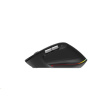 ACER bezdrátová myš Easy Fit Mouse,ergonomická,4000dpi,6 tlačítek,RGB,10m dosah,USB-C,BT,Black