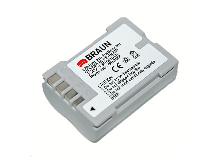 Braun akumulátor OLYMPUS BLM-5, 1300mAh