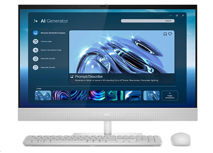 DELL PC AiO 27 All-in-One EC27250 / U7-355/32GB/1TSSD/FHD/Integrated/WLAN/Kb&Mse/W11 Pro/3Y PS NBD