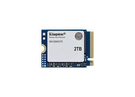 Kingston SSD 2TB NV3, M.2 2230, NVMe PCIe Gen4x4, (R: 6000MB/s; W: 5000MB/s)