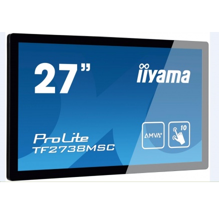Iiyama dotykový monitor ProLite TF2738MSC-B2, 68,6 cm (27''), Projected Capacitive, 10 TP, Full HD, black
