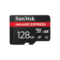 SanDisk micro SDXC karta 128GB Express (880/480 MB/s,  A1,  UHS-I,  U3)